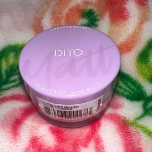Dito Matte Ultra Fine Loose Powder TRANSLUCENT 0.1 oz/3g NEW & FACTORY SEALED